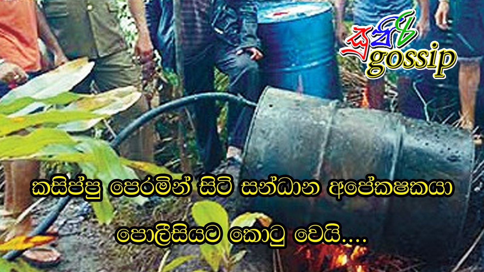 කසිප්පු පෙරමින් සිටි සන්ධාන අපේකෂකයා පොලීසියට කොටු වෙයි….