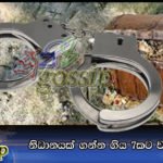 නිධානයක් ගන්න ගිය 7කට වැඩ වරදී