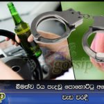 බීමත්ව රිය පැදවූ පොහොට්ටු අපේක්ෂකයාට වැඩ වරදී