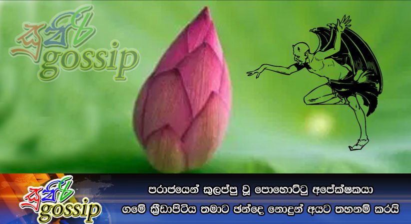 පරාජයෙන් කුලප්පු වූ පොහොට්ටු අපේක්ෂකයා ගමේ ක්‍රීඩාපිටිය තමාට ඡන්දෙ නොදුන් අයට තහනම් කරයි