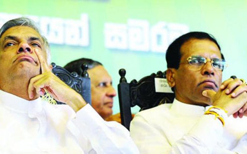 රනිල්ට අගමැතිකමින් ඉල්ලා අස්වන ලෙසට ජනපති දැනුම් දෙයි!