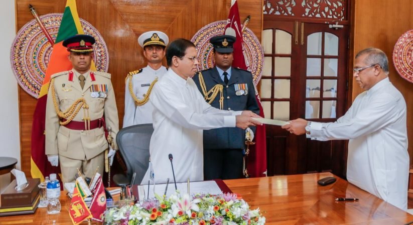 ගිනි ගත් රටක ගිණි දැල් නිවන්න නීතිය හා සාමය සදහා ජනපතිගේ විශ්වාසනීය තේරීම රංජිත් මද්දුම..?