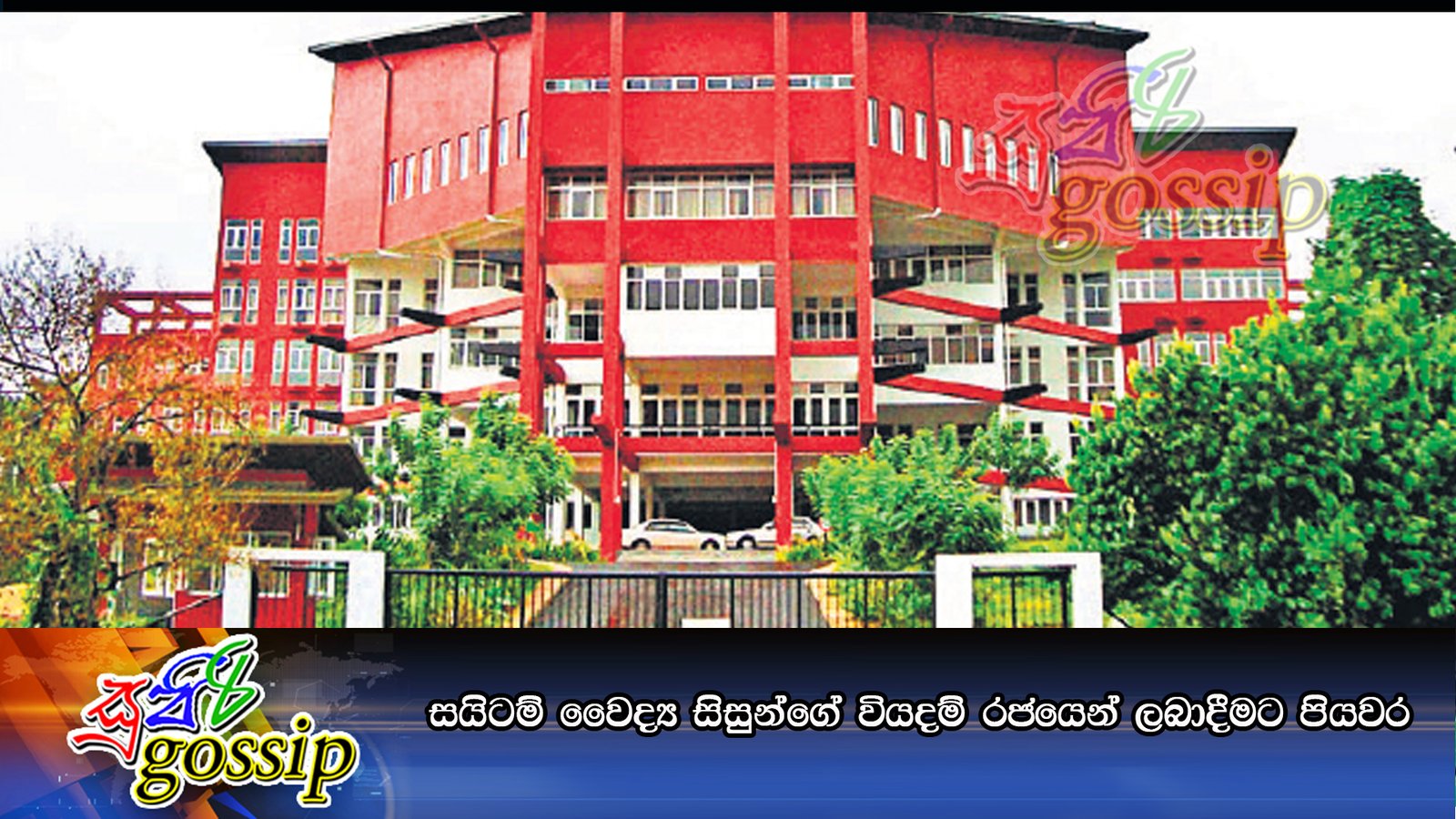 සයිටම් වෛද්‍ය සිසුන්ගේ වියදම් රජයෙන් ලබාදීමට පියවර