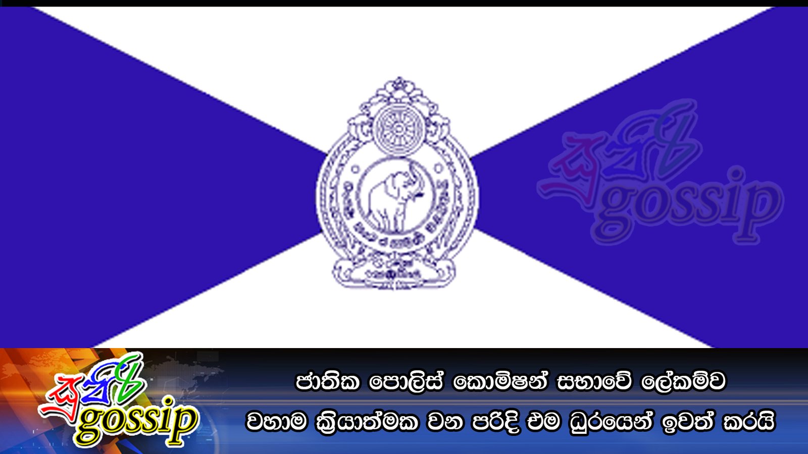 ජාතික පොලිස් කොමිෂන් සභාවේ ලේකම්ව වහාම ක්‍රියාත්මක වන පරිදි එම ධුරයෙන් ඉවත් කරයි