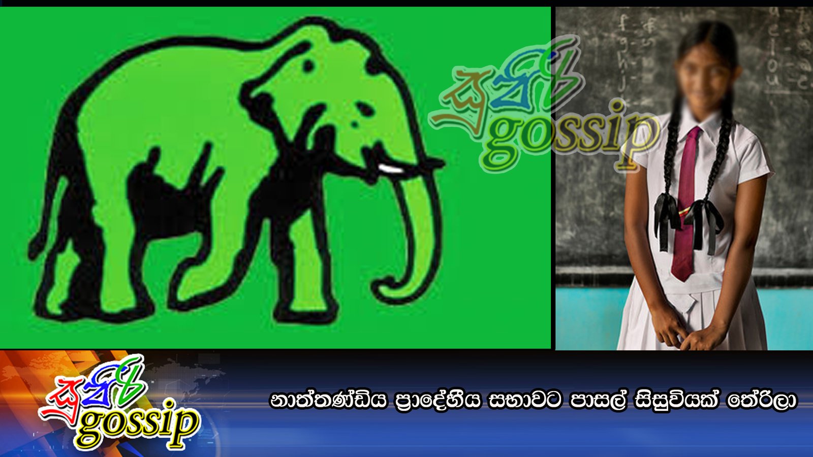 නාත්තණ්ඩිය ප්‍රාදේහීය සභාවට පාසල් සිසුවියක් තේරිලා