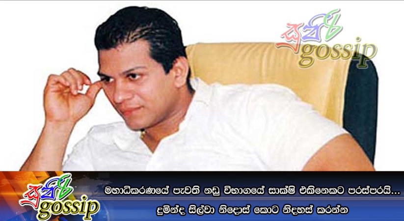 මහාධිකරණයේ පැවති නඩු විභාගයේ සාක්ෂි එකිනෙකට පරස්පරයි… දුමින්ද සිල්වා නිදොස් කොට නිදහස් කරන්න