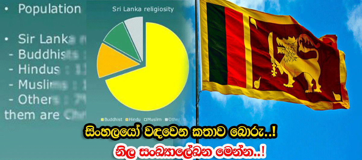 සිංහලයෝ වඳවෙන කතාව බොරු – දිනෙන් දින ඉහලට..! – ඇත්තම කතාව දත්ත එක්ක මෙන්න..!
