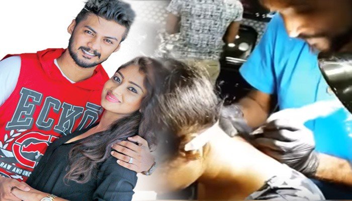 ජනප්‍රිය නිලි වෝල්ගා tattoo එක ගහපු රටම කතාවෙන අමුතු වීඩියෝව මෙන්න…!  (VIDEO)