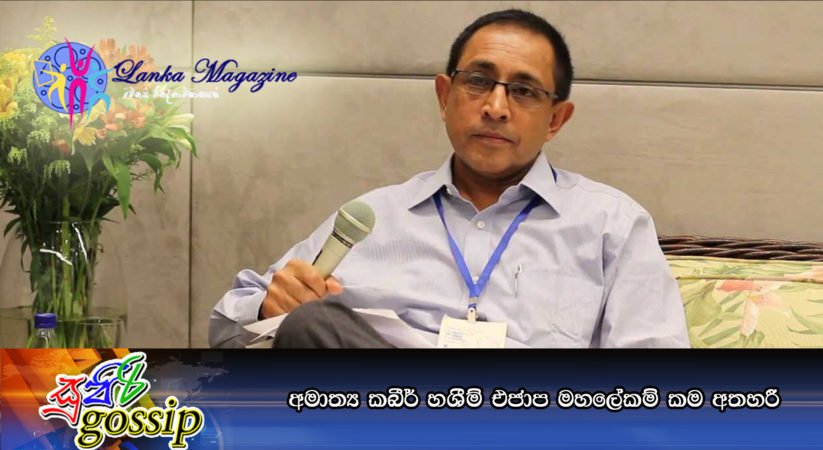 අමාත්‍ය කබීර් හශීම් එජාප මහලේකම් කම අතහරී