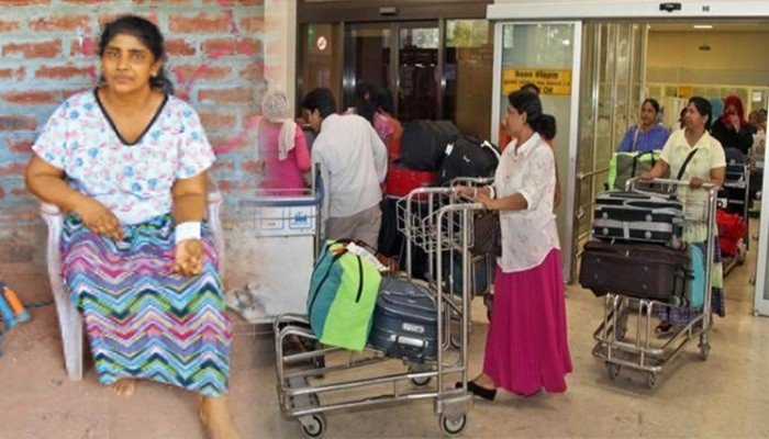 බඩගින්නේ මැරුනත් රට නම් යන්න එපා..!මරණයෙන් ගැලවී අරාබියෙන් පල ආ ලසඳාගේ කතාව..!