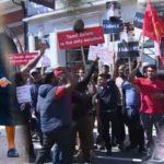 ජනපති මෛත්‍රිට උණුසුම් ප්‍රතිචාර ලැබෙද්දි කුපිත වු  LTTE ය ජනපතිට එරෙහිව විරෝධතාවයක