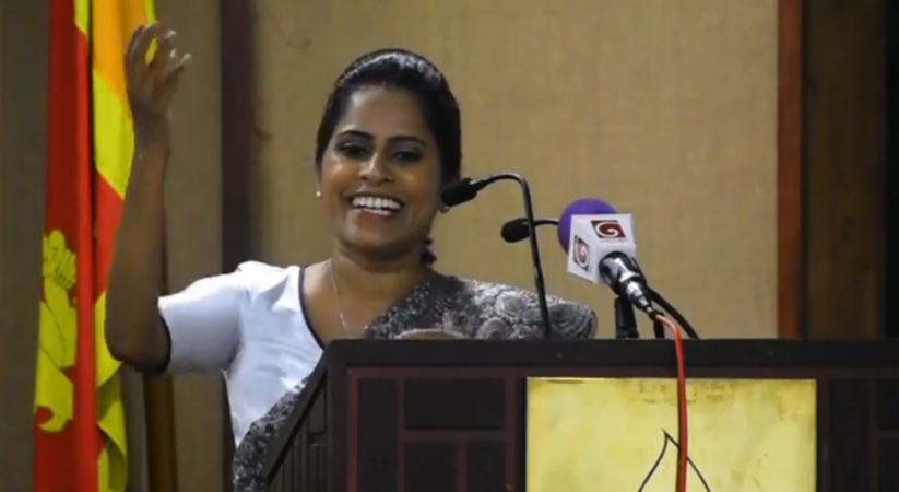 ඔයා කටවහගෙන ඉන්න – අතිරේක දිසාවිනිසුරුතුමාට පොඩ්ඩක් වැදිලා – සුගන්ධ්කා ෆර්නැන්ඩෝ