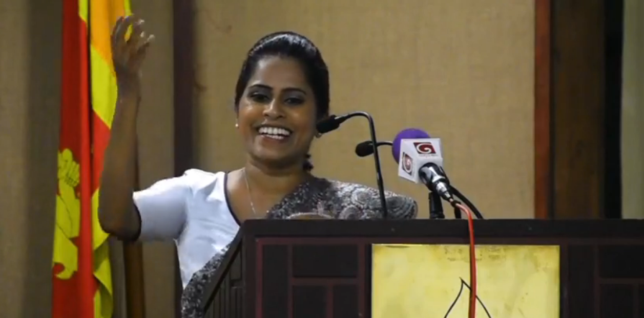 ඔයා කටවහගෙන ඉන්න – අතිරේක දිසාවිනිසුරුතුමාට පොඩ්ඩක් වැදිලා – සුගන්ධ්කා ෆර්නැන්ඩෝ