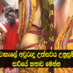 තලවාකැලේ අවුරුදු උත්සවය උනුසුම්කල බුදු රුව ඇදපු සාරියේ ඇත්ත කතාව මෙන්න….