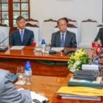 ජපාන අග‍්‍රාමාත්‍යවරයාගේ විශේෂ නියෝජිත පිරිස ජනපති මෙෙත්‍රි අතර හමුවක්…