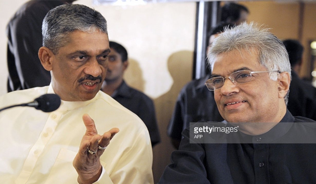 විපක්ෂයේ සිටි අපි බලයට අාවේ මෙෙත්රි නිසා – ෆෝන්සේකාගේ ජනපති විරෝධි කතාවට අගමැති රනිල් දොස් කියයි..