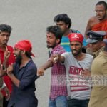 නොමග ගිය අන්තරේ සරසවි මැරයන් මඩින්න පොලිසියෙන් කදුළු ගෑස් සහ ජල ප්‍රහාර