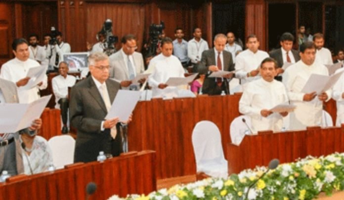 ඇමැතිධුර වෙනසකට වඩා විෂය පථයන් වල වෙනසක් අද කැබිනට් සංශෝධනයෙන්…