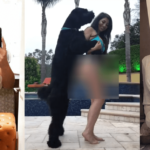 ප්‍රසිද්ධ නිරූපිකාවකගේ සරාගී ඇදුමට ෆෝම්වු සුනඛයෙකු කරපු අන්තර්ජාලය කැළඹු විඩියෝව මෙන්න…