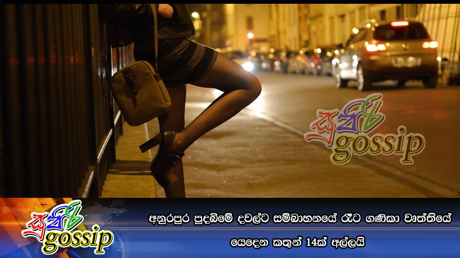 අනුරපුර පුදබිමේ දවල්ට සම්බාහනයේ රෑට ගණිකා වෘත්තියේ යෙදෙන කතුන් 14ක් අල්ලයි