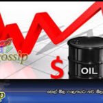 තෙල් මිල පාලනයට නව මිල සූත්‍රයක්