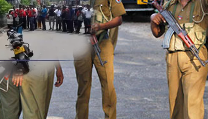 මාතර නගරයම වෙඩි හඬින් ගිගුම් දෙයි – පොලීසිය හා කොල්ලකරුවන් පිරිසක් ගැටෙයි – පොලීසියේ තිදෙනෙක්ට වෙඩි