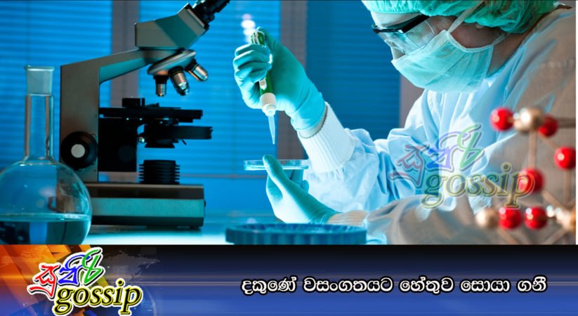 දකුණේ වසංගතයට හේතුව සොයා ගනී