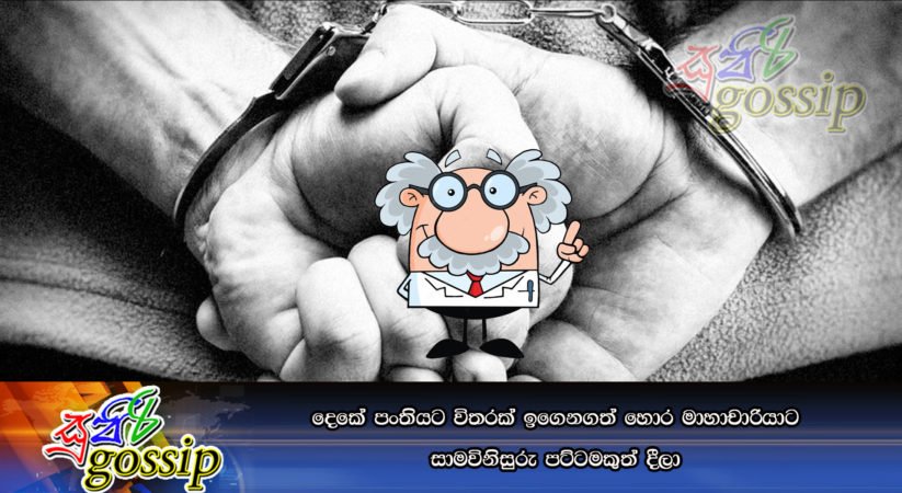 දෙකේ පංතියට විතරක් ඉගෙනගත් හොර මාහාචාරියාට සාමවිනිසුරු පට්ටමකුත් දීලා