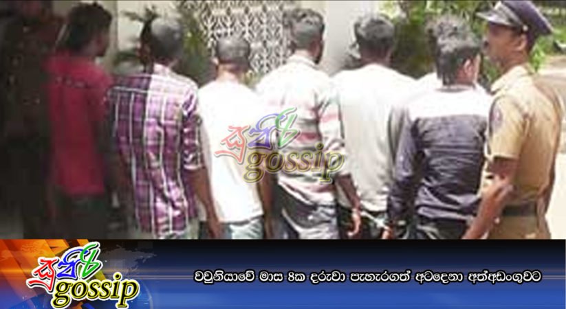 වවුනියාවේ මාස 8ක දරුවා පැහැරගත් අටදෙනා අත්අඩංගුවට