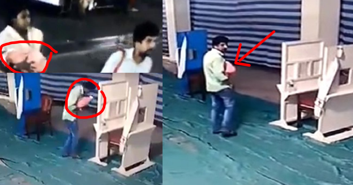 දරුවා පල්ලියේ දමා පලා යෑමට පෙර මතුවුන පිය සෙනෙහස…CCTV කැමරා විඩියෝව මෙන්න..