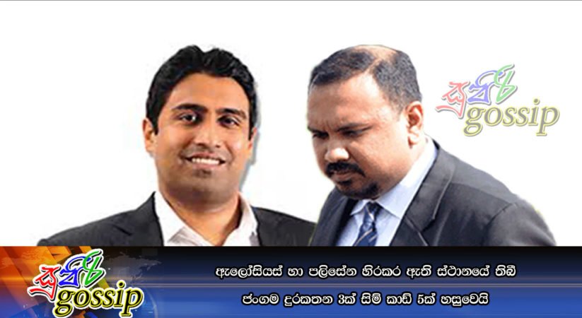 ඇලෝසියස් හා පලිසේන හිරකර ඇති ස්ථානයේ තිබී ජංගම දුරකතන 3ක් සිම් කාඩ් 5ක් හසුවෙයි