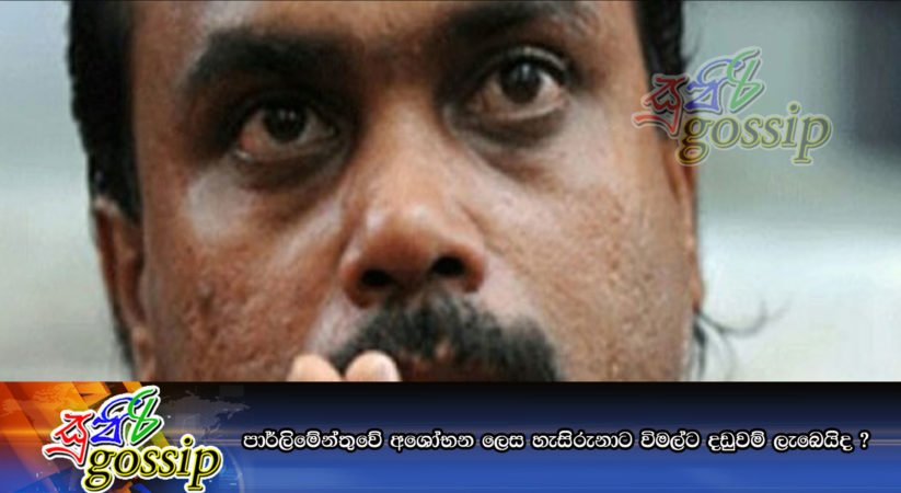 පාර්ලිමේන්තුවේ අශෝභන ලෙස හැසිරුනාට විමල්ට දඩුවම් ලැබෙයිද ?