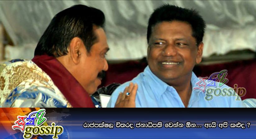 රාජපක්ෂල විතරද ජනාධිපති වෙන්න ඕන… ඇයි අපි කළුද ?