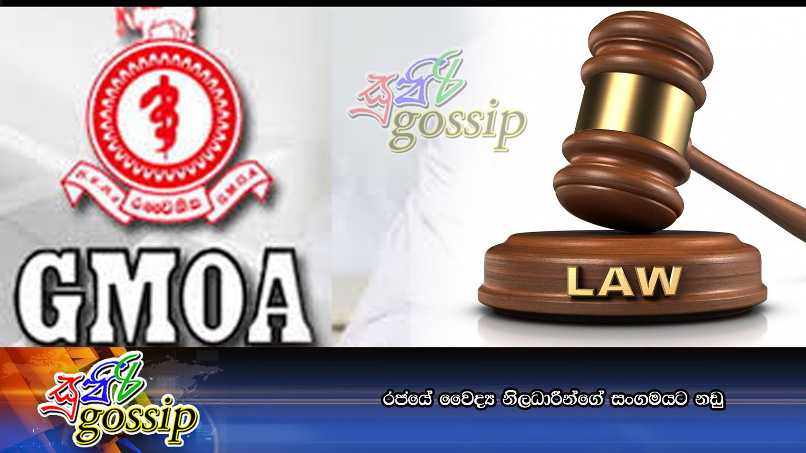 රජයේ වෛද්‍ය නිලධාරීන්ගේ සංගමයට නඩු