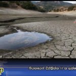 නියඟයෙන් දිස්ත්‍රික්ක 11ක ලක්ෂ 6කට පීඩා