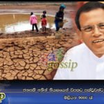 ජනපති අනින් නියඟයෙන් විපතට පත්වූවන්ට සහන සැලසීමට මිලියන 9000 ක්