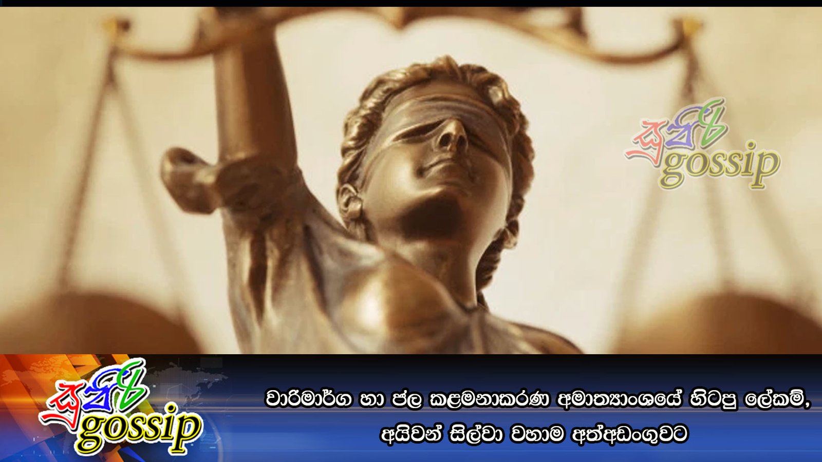 වාරිමාර්ග හා ජල කළමනාකරණ අමාත්‍යාංශයේ හිටපු ලේකම්, අයිවන් සිල්වා වහාම අත්අඩංගුවට