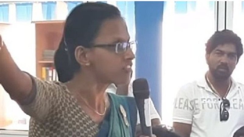 අභීත නිලධාරිනියක් සහ අමන දේශපාළුවෙක් ගැන ‘සංවේදී කතාවක්’