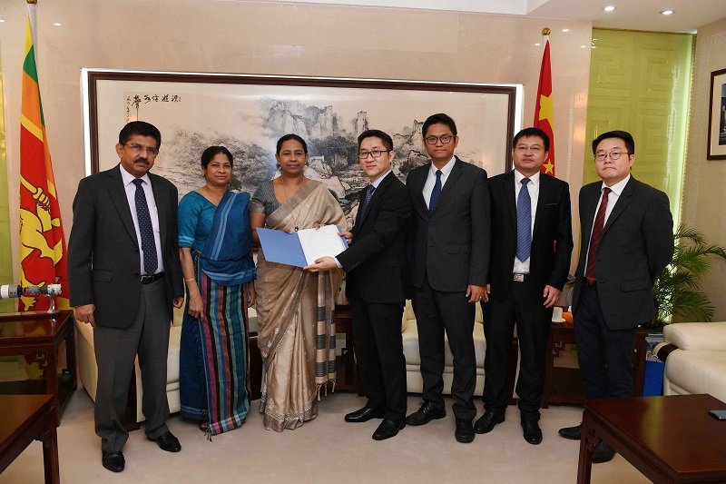 ලංකාවේ කොරෝනා මර්ධනයට චීන සහාය