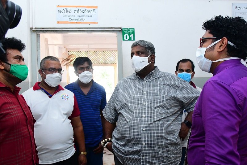 මිනුවන්ගොඩ මූලික රෝහල Covid-19 රෝගීන් හදුනාගැනීමේ මධ්‍යස්ථානයක් බවට පත් කෙරේ