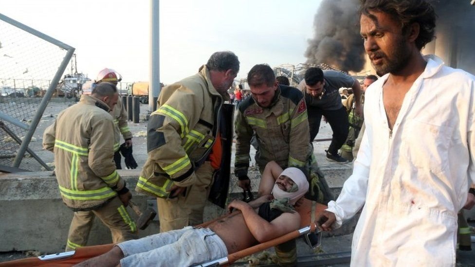 බේරූට් පිපිරීම: ‘ලෙබනනයේ මානුෂීය අර්බුදය’ පුපුරා යයි