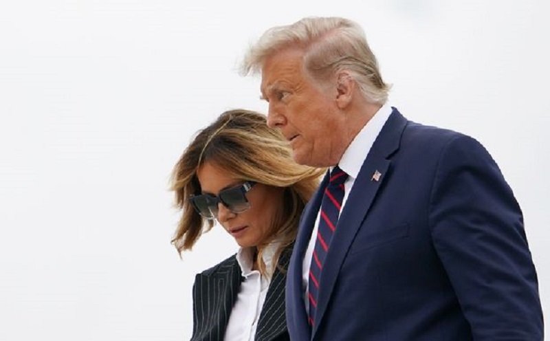 ඇමෙරිකානු ජනපති ට්‍රම්ප්ට හා ආර්යාවට කොරෝනාවෛරසය වැළඳෙයි