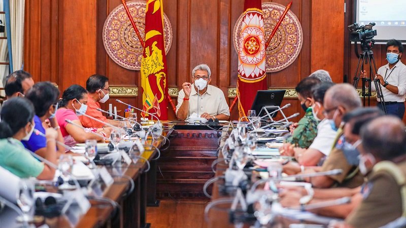 කොවිඩ් ව්‍යාප්තිය මර්දනයට ජනපතිගෙන් තීරණ රැසක්