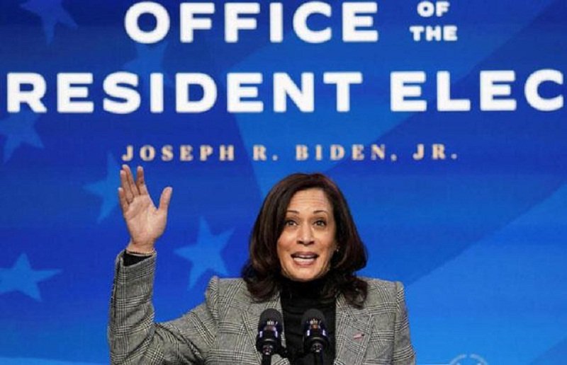 කමලා හැරිස් සෙනට් සභික ධුරයෙන් ඉල්ලා අස් වෙයි