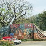 නෙළුම්පොකුණ අභියස දැවැන්ත සිතුවම ඉවත් කිරීම: සමාජමාධ්‍ය ගිනිගනී