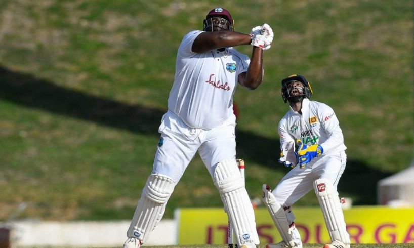 ශ‍්‍රී ලංකා පන්දු යවන්නන්ගේ සාර්ථකත්වය වතුරේ : ‘රඛීම් කෝන්වෙල්ගෙන්’ අනපේක්ෂිත ඉනිමක්