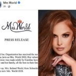Mrs. World: කැරොලයින්ගේ කිරුළ අයර්ලන්තයේ කේට් ස්නයිඩර්ට