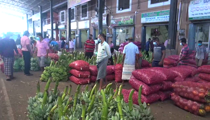 දඹුල්ල ආර්ථික මධ්‍යස්ථානයේ එළවළු මිල පහළට