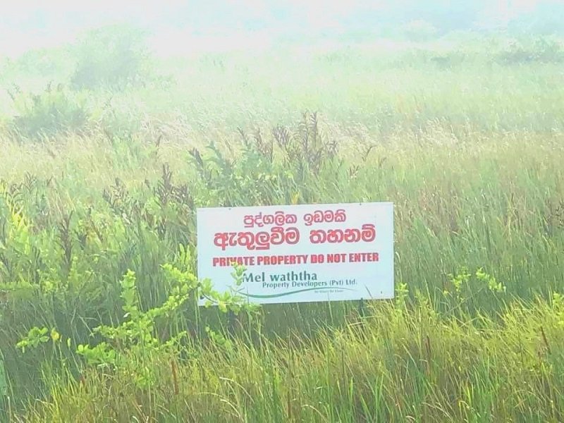 මුතුරාජවෙල නාගරික සංවර්ධන අධිකාරියට පැවරීමේ සැබෑ අරමුණ කුමක්ද ?