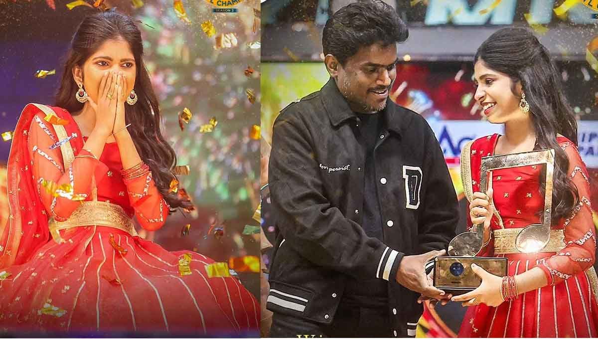 ඉතිහාසයේ පළමු වරට අපේ කෙල්ලක් ඉන්දියාව හොල්ලමින් සී ටැමිල් රියැලටි තරගාවලිය දිනයි..!